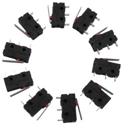 MICRO SWITCH 5A 125-250VAC 3 PIN (10PCS/PACK)