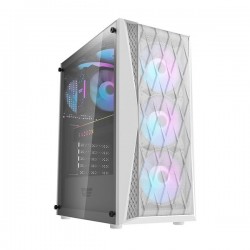 DarkFlash DK352 TG White (with 4 ARGB Fans)