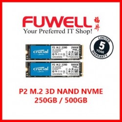 Crucial P2 M.2 3D NAND NVME SSD(500gb)