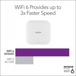 Netgear WAX218-100EUS Wireless Access Point (WAX218) - WiFi