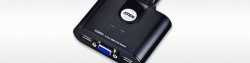 ATEN CS22U? Economical 2-port USB Cable KVM. Cable length: 0