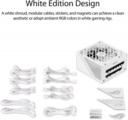 ASUS ROG-STRIX-850G-WHITE GOLD F-MODULAR PSU (10Y) 192876646