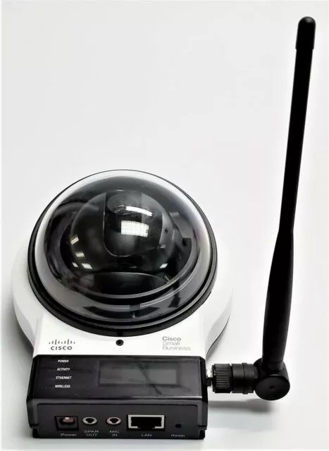 CISCO WIRELESS PAN/TILT/ZOOM IP CAMERA WVC210