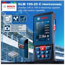 BOSCH LASER DISTANCE METER 100M GLM100-25C