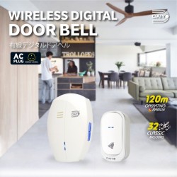 DAIYO DDB 39W WIRELESS DIGITAL DOORBELL