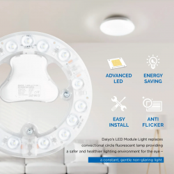 DAIYO LED Module / 180-250V / 12W / 6000K