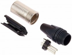 NEUTRIK XLR MALE CONNECTOR NC3MXX