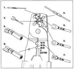 HANLONG TOOLS TERMINAL CRIMPER HT-202B