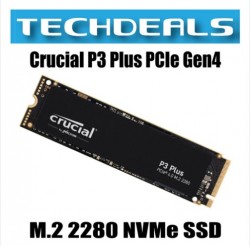 Crucial P3 Plus PCIe Gen4 M.2 2280 NVMe SSD 2TB