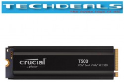 Crucial T500 PCIe Gen4 NVMe M.2 SSD 1TB