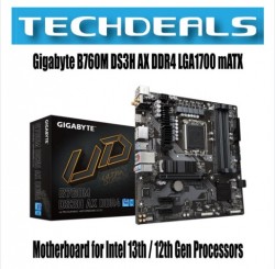 Gigabyte B760M DS3H AX DDR4 LGA1700 mATX