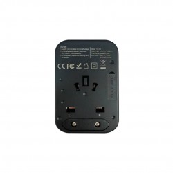 SOUNDTECH TA-355 TRAVEL ADAPTOR W/USB A+C QUICK CHARGER