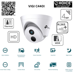 TP-LINK 4MP HD H.265+ C440I INFRARED TURRET NETWORK CAM