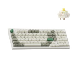 KEYCHRON Q5 MAX KEYBOARD BANANA SWITCH, SHELL WHITE KYCN-Q5M