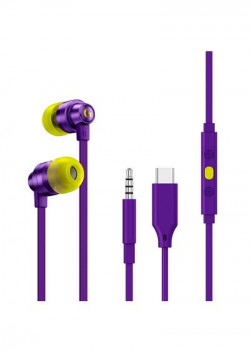 981-000937 LOGITECH G333 WIRED IN-EAR HEADPHONE PURPLE