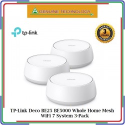 TP-Link Deco BE25 BE5000 Mesh WiFi 7 System 3-Pack