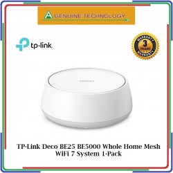 TP-Link Deco BE25 BE5000 Mesh WiFi 7 System 1-Pack