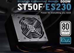 SilverStone Strider Essential 500W 80 Plus Single +12V Rail