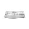 Logitech Wave Keys Ergo Wireless Keyboard - Pale Grey 920-01