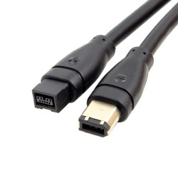 FIREWIRE 1394 6 PIN TO 9 PIN CABLE 2M