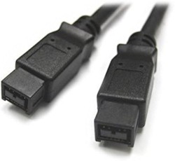 FIREWIRE 1394 9 PIN TO 9 PIN CABLE 2M
