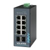 VOLKTEK 8015-8GT2GS-I GIGABIT 8 PORT INDUSTRIAL SWITCH