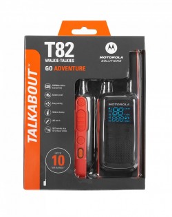 MOTOROLA T82 LICENSE FREE WALKIE TALKIE