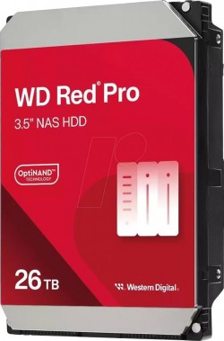 Western Digital WD260KFGX WD Red Pro 3.5" 26TB NAS HDD 512MB