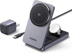 UGREEN W711_55078 Qi2.2 35W 3-in-1 Magnetic Wireless Charger