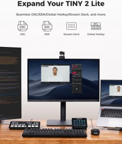 OBSBOT TINY 2 LITE: AI-POWERED 4K PTZ WEBCAM