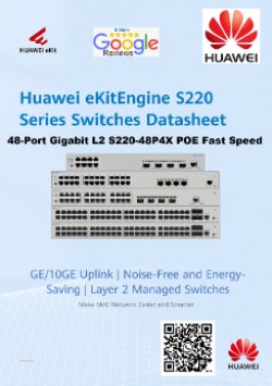 HUAWEI SWITCH 48-Port Gigabit L2 S220-48P4X POE Fast Speed S