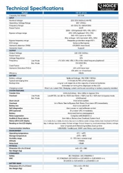 KSTAR UNITERRUPTED POWER SUPPLY UDC9110H-RT 6KVA 10KVA
