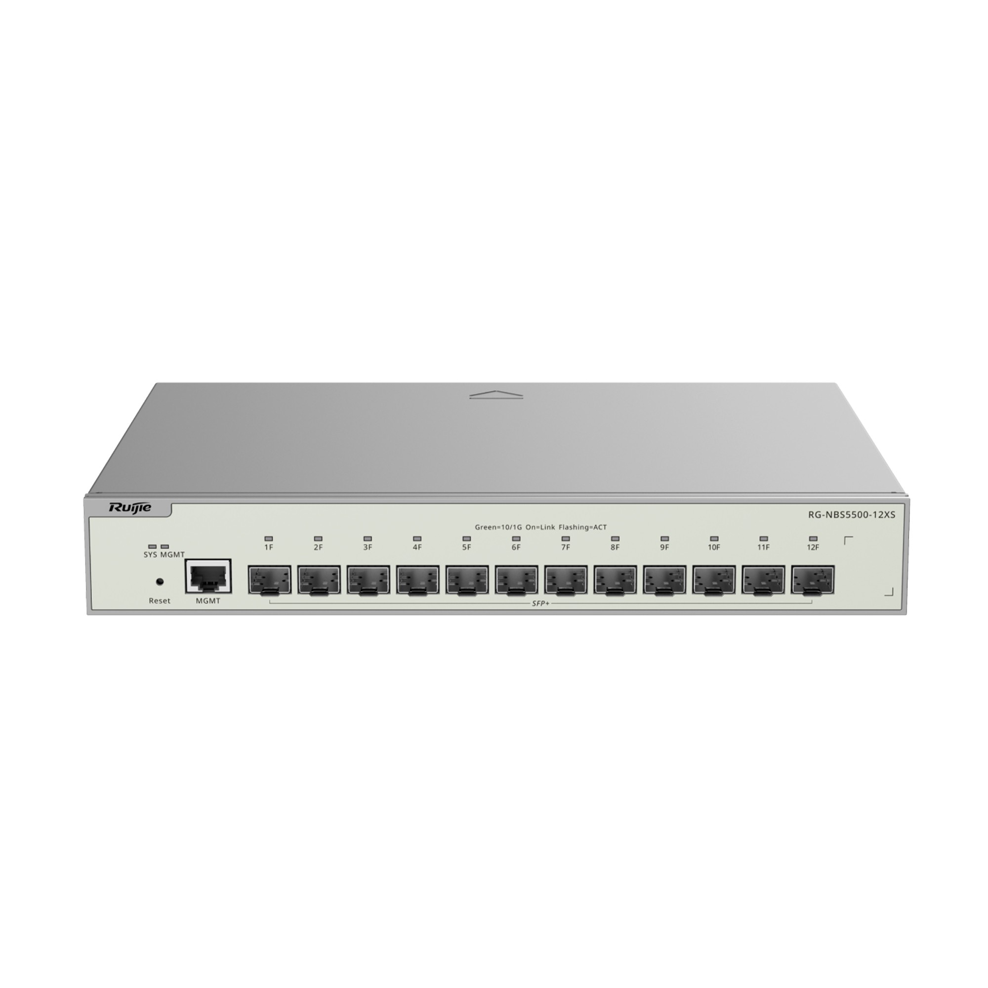 Ruijie RG-NBS5500-12XS 12 x SFP+ ports, one 10/100BASE-T RJ4