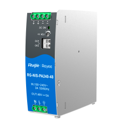 Ruijie RG-NIS-PA240-48 AC/DC 240W DIN-Rail Power Supply for 