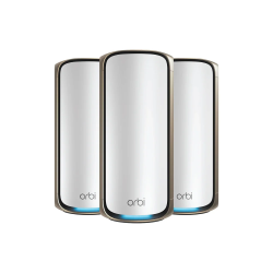 NETGEAR ORBI RBE973S BE27000 MESH WIFI 7 QUAD-BAND 3 PACK