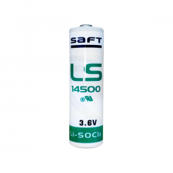 SAFT 14500 AA 3.6V LITHIUM BATTERY