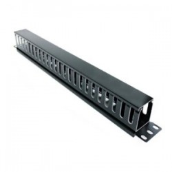 APC AR8603A 2U Horizontal Cable Manager, 6" Fingers Top, Bot