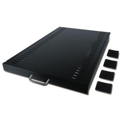 APC AR8123BLK Sliding Shelf - 100lbs/45kg Black