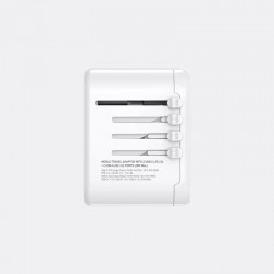 SOUNDTECH TA-820 WORLD TRAVEL ADAPTOR WITH GAN 20W PD&QC3.0