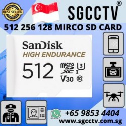 SANDISK SDSQQNR-512G-GN6IA High Endurance MicroSDXC Card