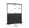 80" Floor-Up Projector Screen – 16:9
