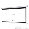 120" Manual Pull-Down Projector Screen – 16:9 (Pre-Order)