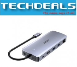 Unitek D1120A01 6-in-1 USB-C Hub W/M.2 SSD Enclosure (D1120A