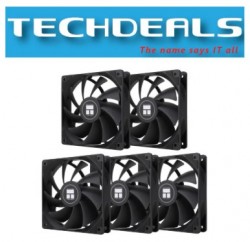Thermalright TL-C12C-S [5 pack Black] (TL-C12C-S*5)