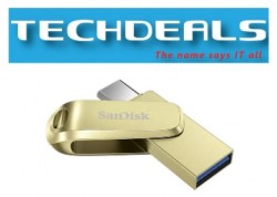 Sandisk SDDDC4-512GB Ultra DualDrive Luxe Type-C Gold