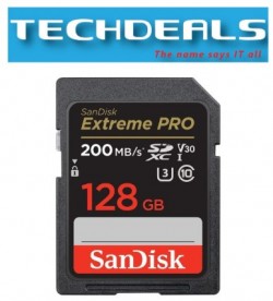 Sandisk SDSDXXD-128GB Extreme Pro SDXC UHS-I R200M