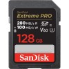 SanDisk Extreme Pro SDXC,128GB, V60, U3, C10, UHS-II, 280MB/
