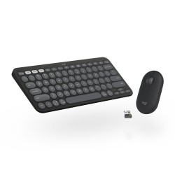 Logitech Pebble 2 Wireless Combo - Tonal Graphite 920-012187