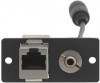 Kramer WA-45 Wall Plate Insert - 3.5mm & RJ-45