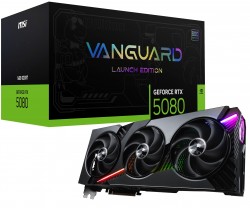 MSI RTX5080 VANGUARD SOC 16G D7 GAMING GRAPHICS CARD VC 8169